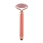 Wholesale Rose Quartz Vibrating Facial Massage Roller